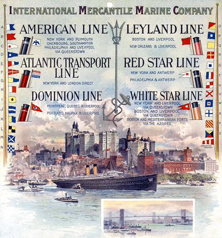 «International Marine Mercantile Co. (IMM), calendar 1904»